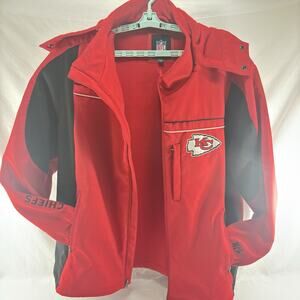 Kansas City Chiefs 2XL Soft Shell Jacket w/ Detachable Hood NFL Men’s Outerwear
